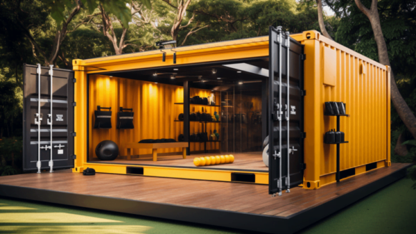 Fitness Center Container by TC Construction 3