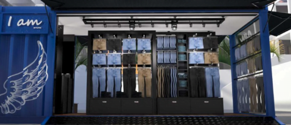 Retail Clothes store in Container