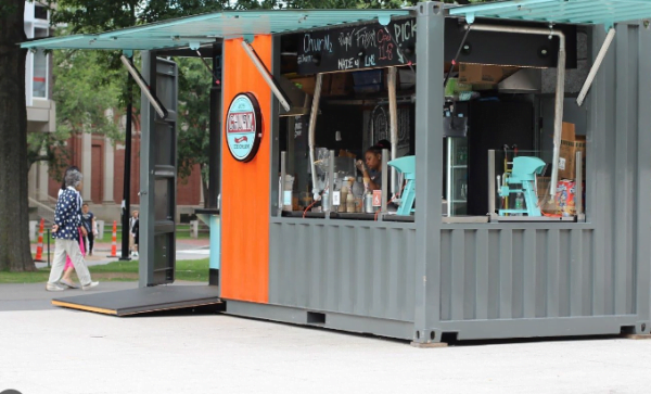 Ice Cream Shop in container 1