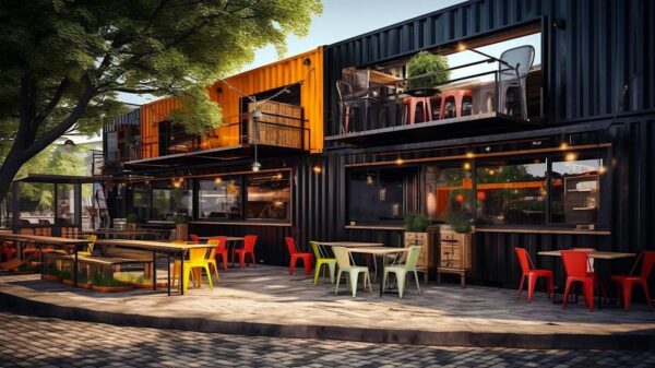 Container Restaurant & Bar by TC Construction